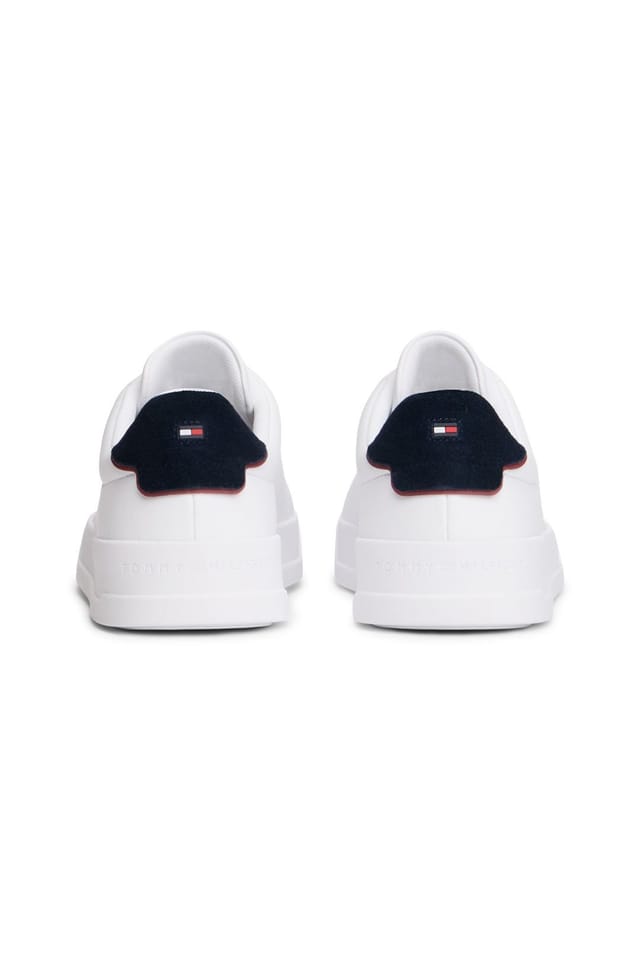 Tommy Hilfiger Tommy Hilfiger Men's Th Court Lth Detail Ess White - 2