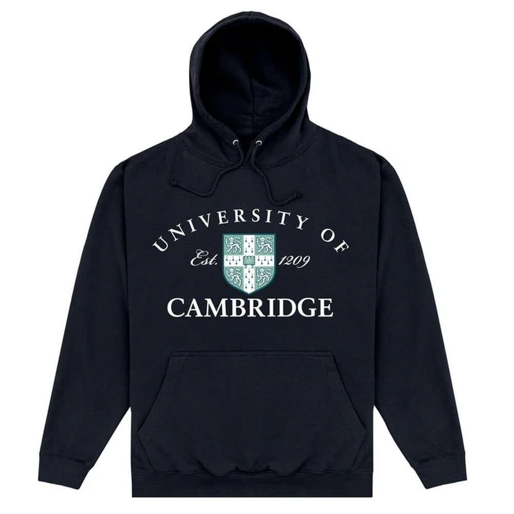 University Of Cambridge University Of Cambridge Men's Est 1209 Hoodie in Black