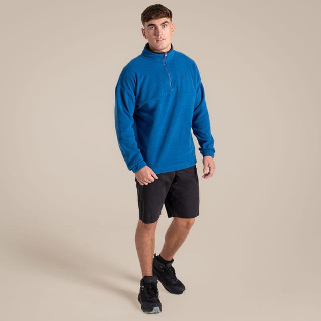 Craghoppers Craghoppers Men's Esk Half Zip Fleece in Mid Blue - 3