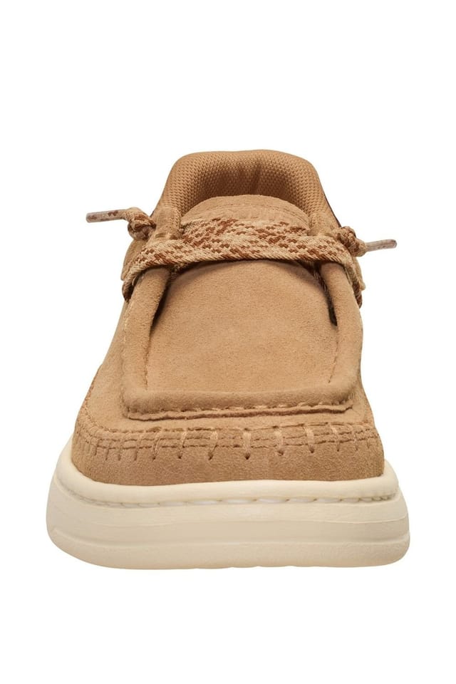 Hey Dude Hey Dude Women's Harper Moc Crafted Slip on Shoe in Tan - 3