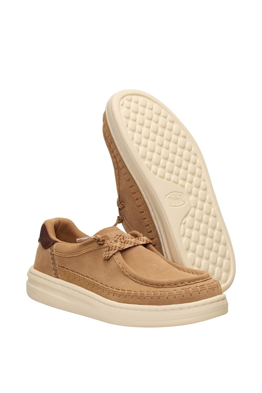 Hey Dude Hey Dude Women's Harper Moc Crafted Slip on Shoe in Tan - 4