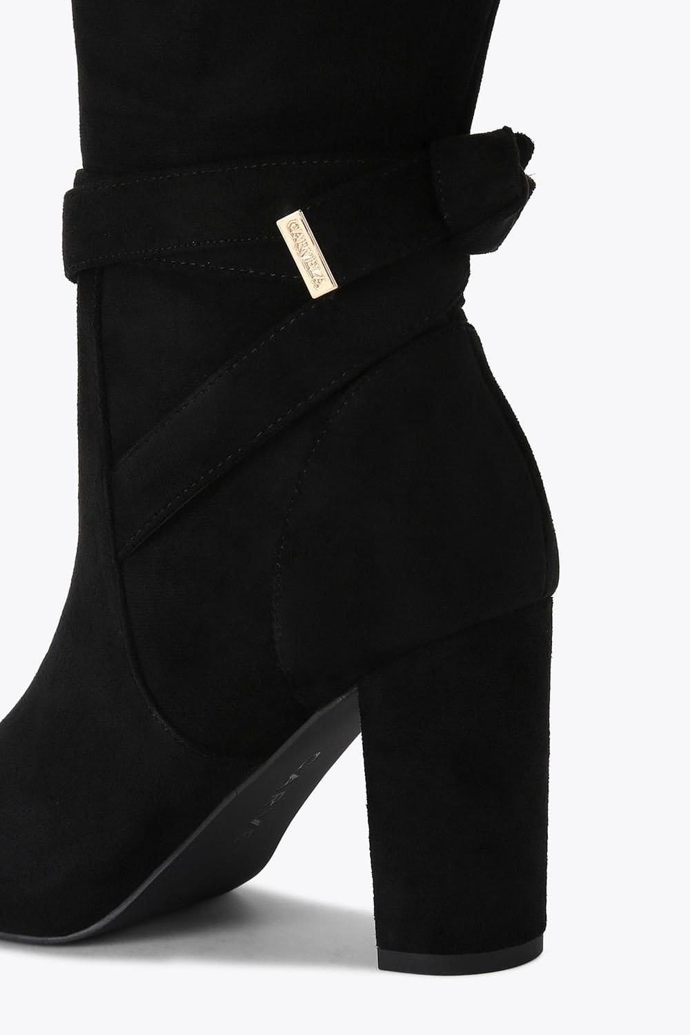 Carvela Carvela Women's 'Tempt High Leg' Fabric Boots in Black - 4