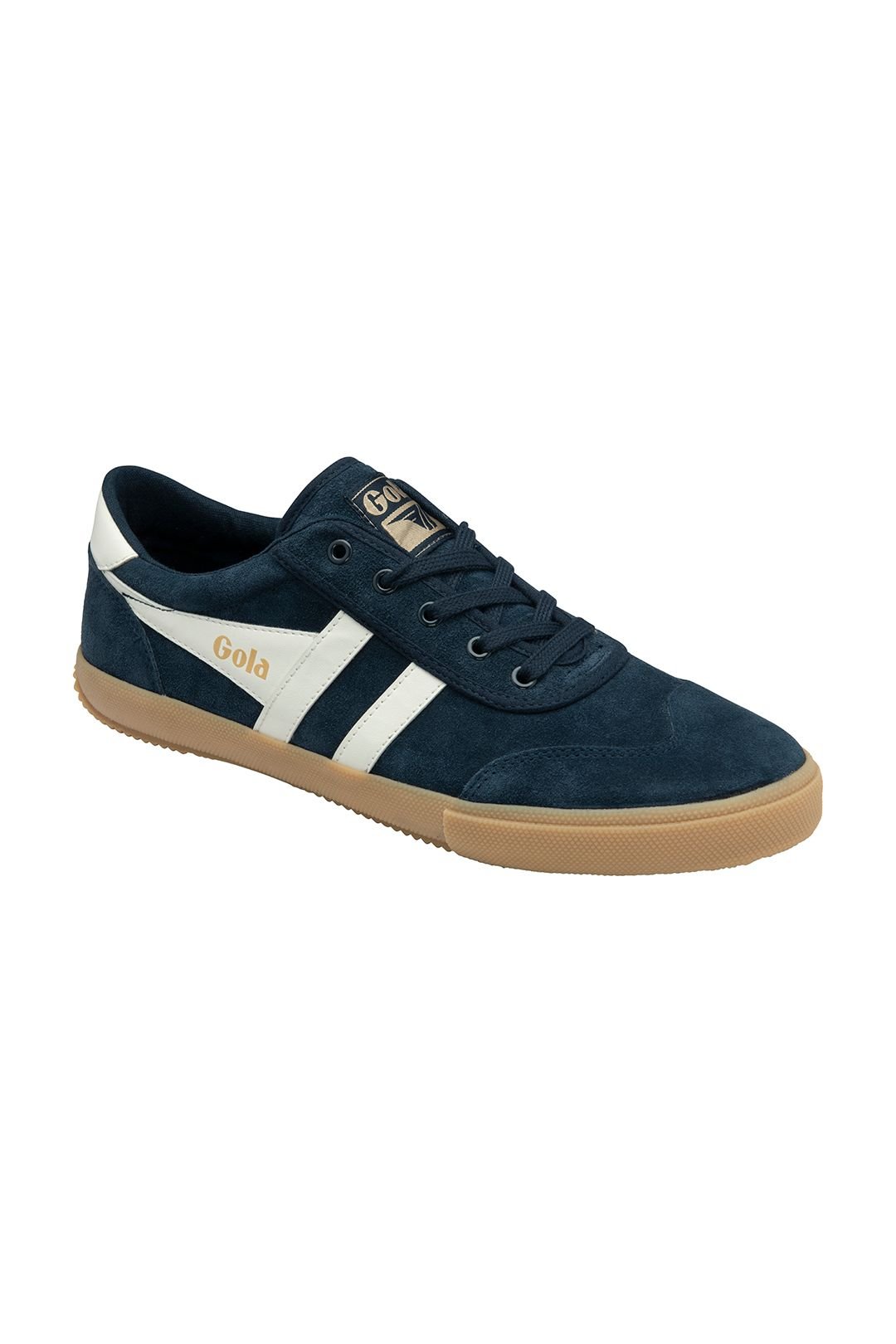 Gola Classics Gola Classics Men's 'Badminton' Suede Lace-Up Trainers in Navy - 3