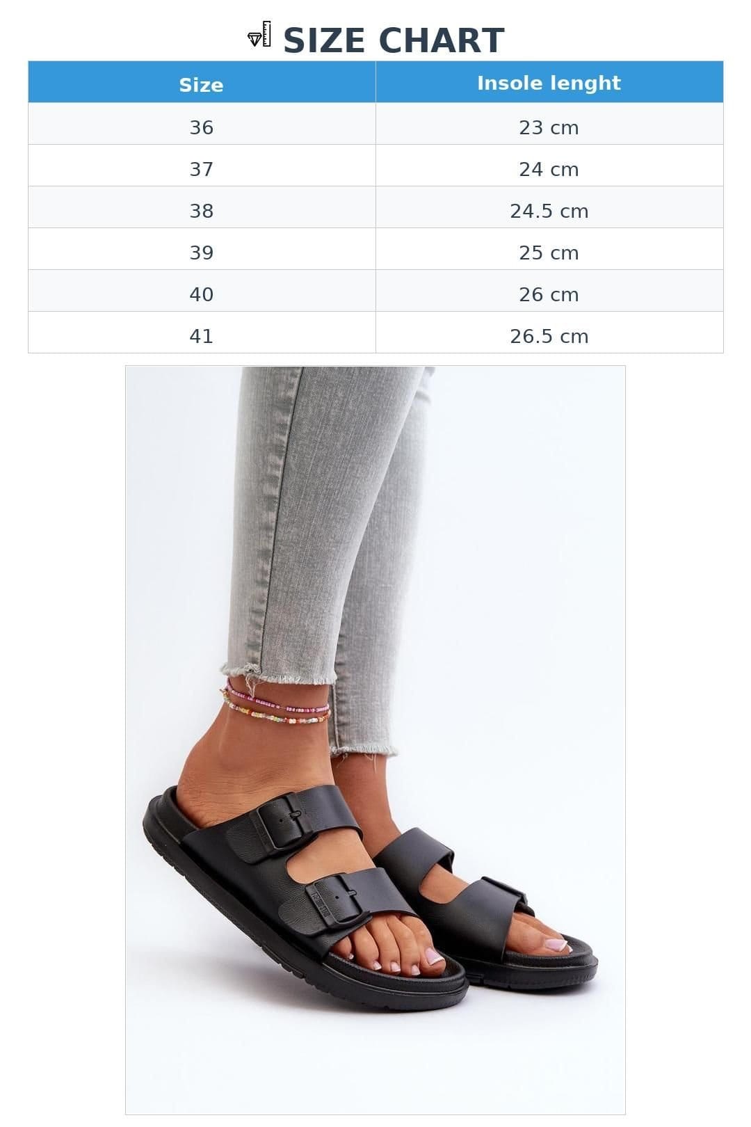 Love Lace Love Lace Women's Big Star EVA Foam Adjustable Strap Comfortable Flip Flops in Black - 4