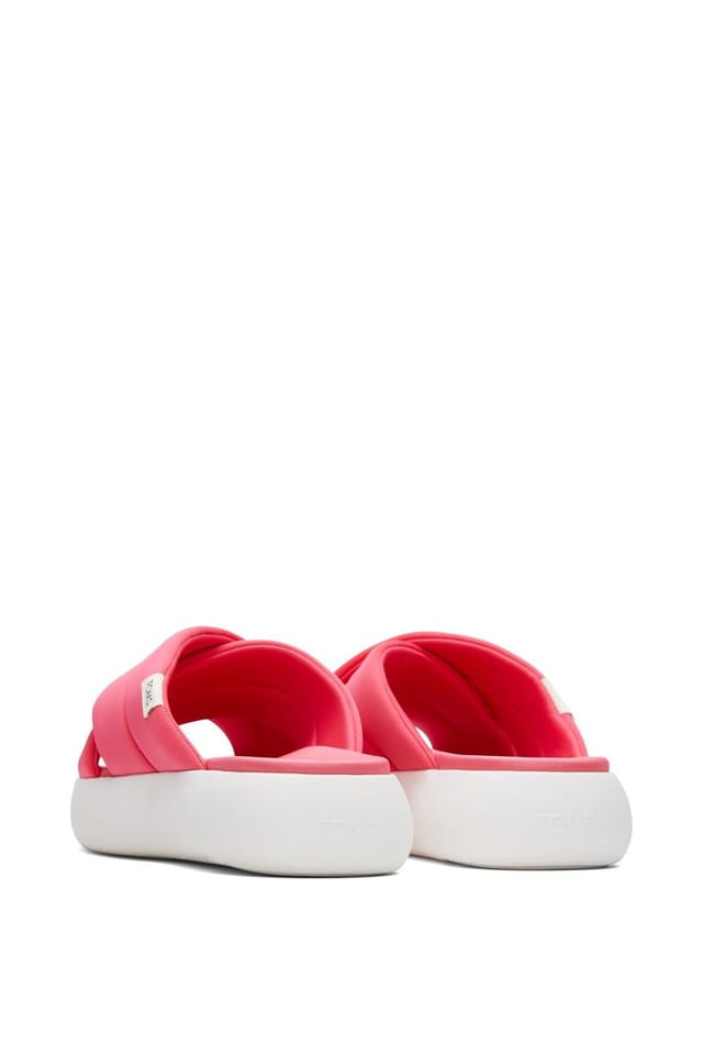 TOMS TOMS Women's Alpargata Mallow Crossover Slide in Pink - 2