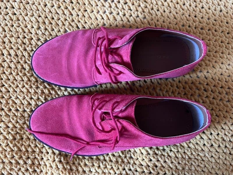 ASOS Smart red suede women’s shoes ASOS