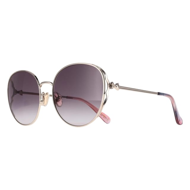 Ted Baker Ted Baker Women's Round Gloss Light Gold Grey Gradient TB1775 Lake - 2