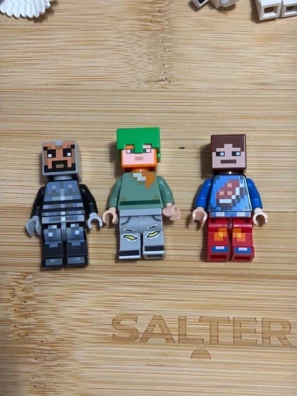 LEGO Lego Brand Minecraft Lego Figures x3