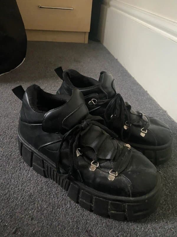 ASOS Design asos design chunky black shoes