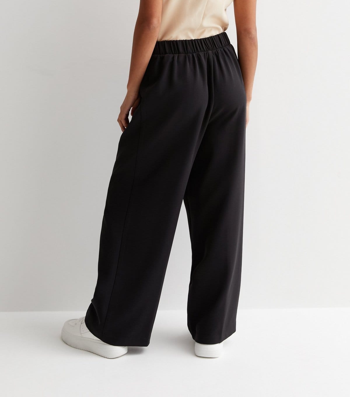 New Look Women's Petite Black Wide Leg Trousers New Look - 4