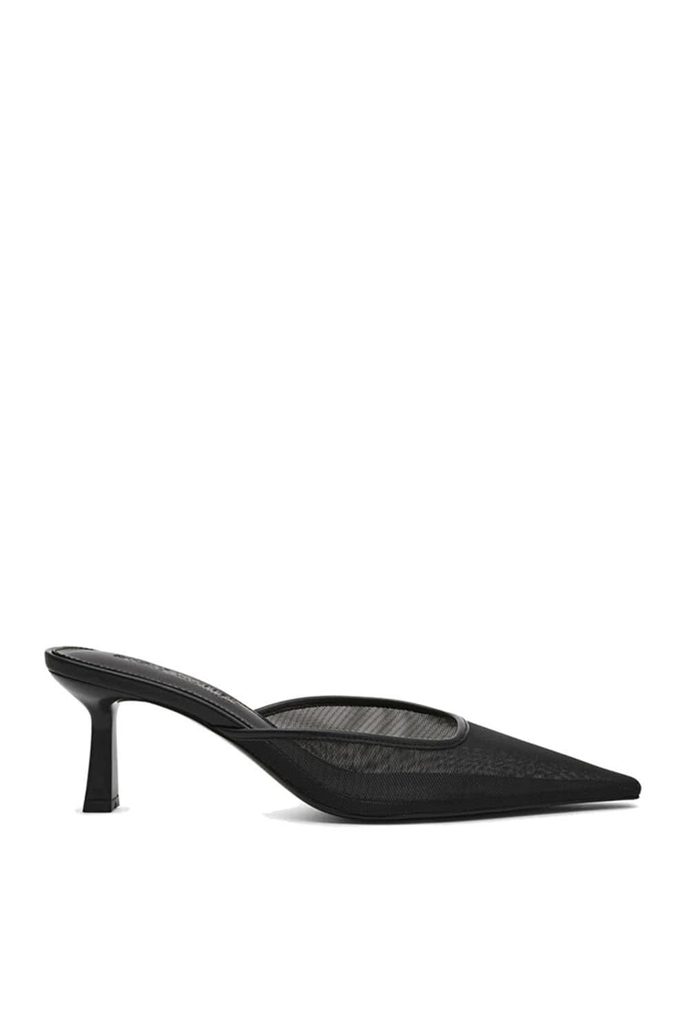 Steve Madden Steve Madden Women's 'Lisbeth Heel' Black Fabric Heels