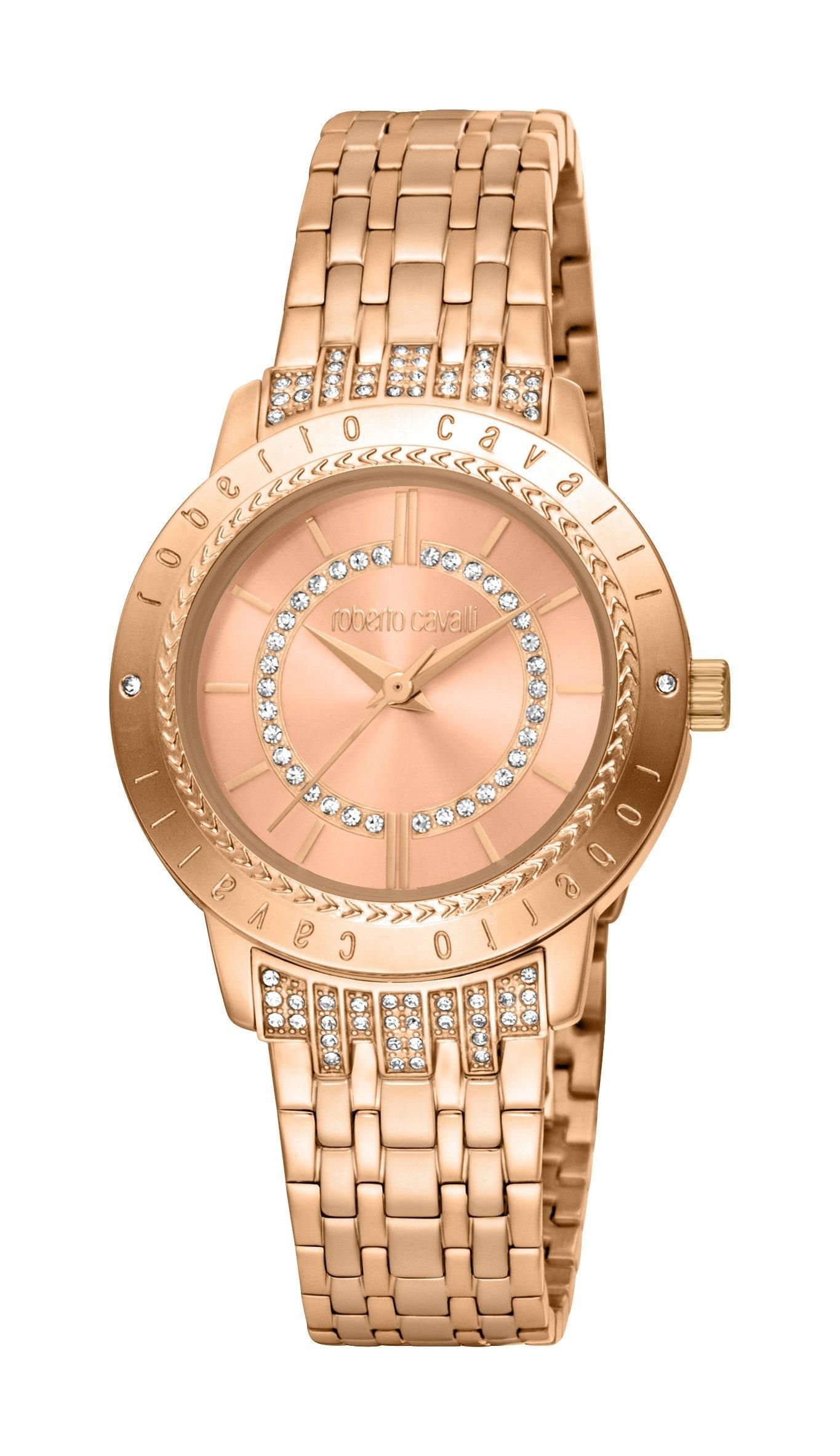 Roberto Cavalli Roberto Cavalli Women's Swiss Quartz Watch in Rose Gold - 4