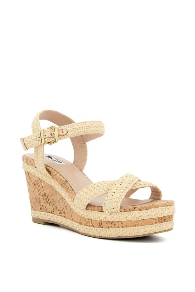 Dune London Dune London Women's 'Kelisa' Wedges in Natural - 2