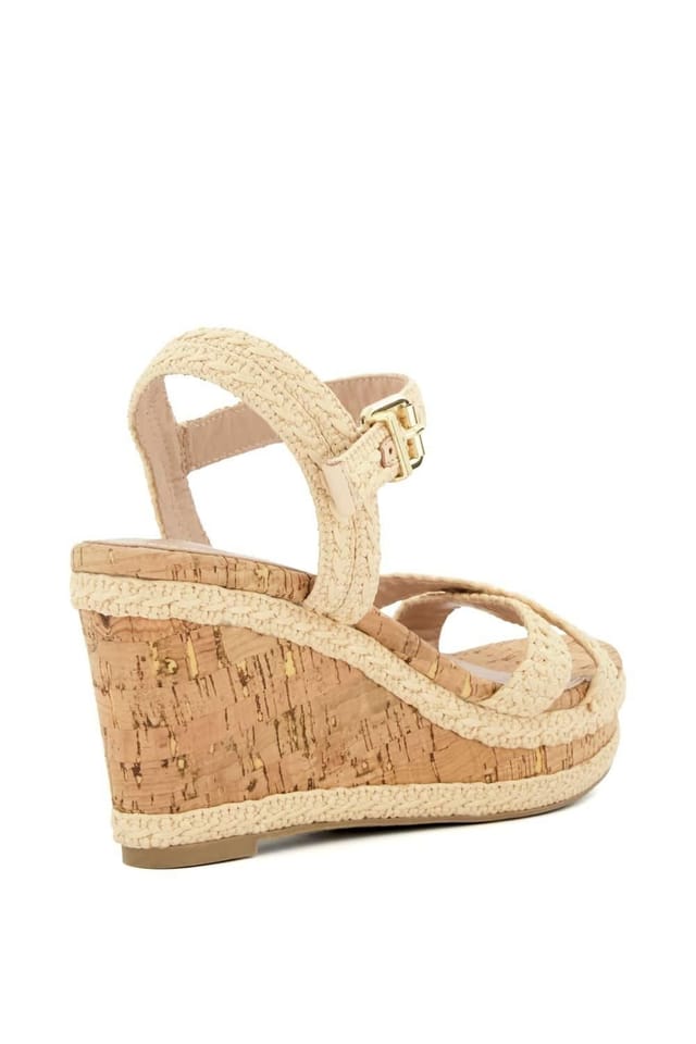 Dune London Dune London Women's 'Kelisa' Wedges in Natural - 3