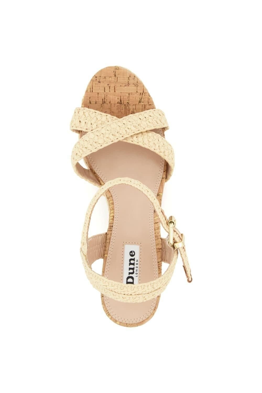 Dune London Dune London Women's 'Kelisa' Wedges in Natural - 4