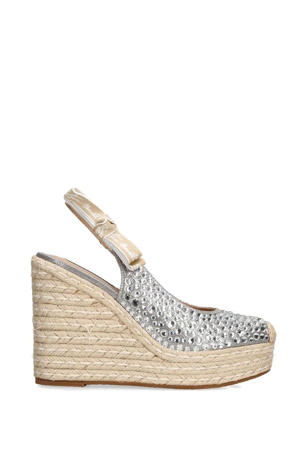 Steve Madden STEVE MADDEN Women's 'Demmi Silver' Sandals in Silver