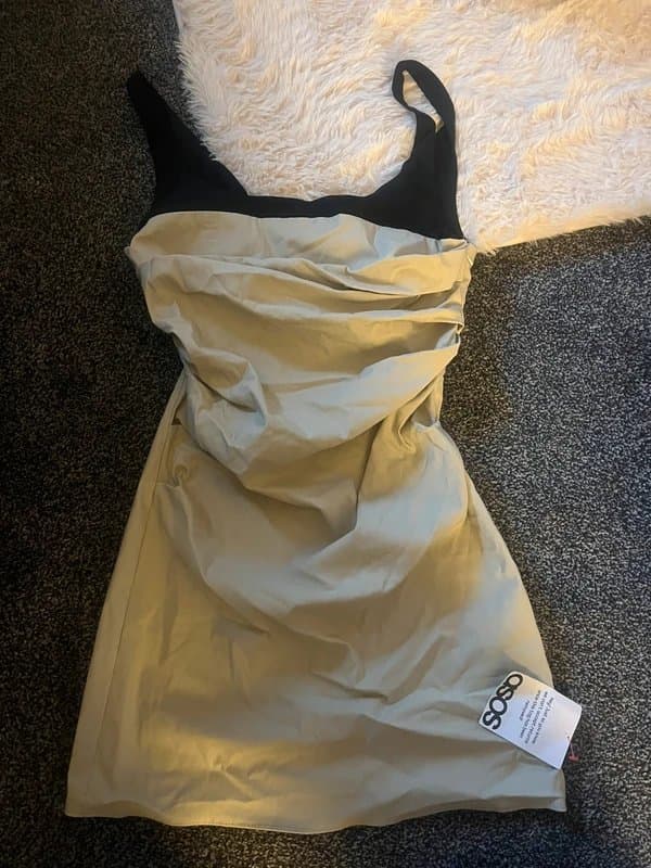 ASOS Ruched mini dress