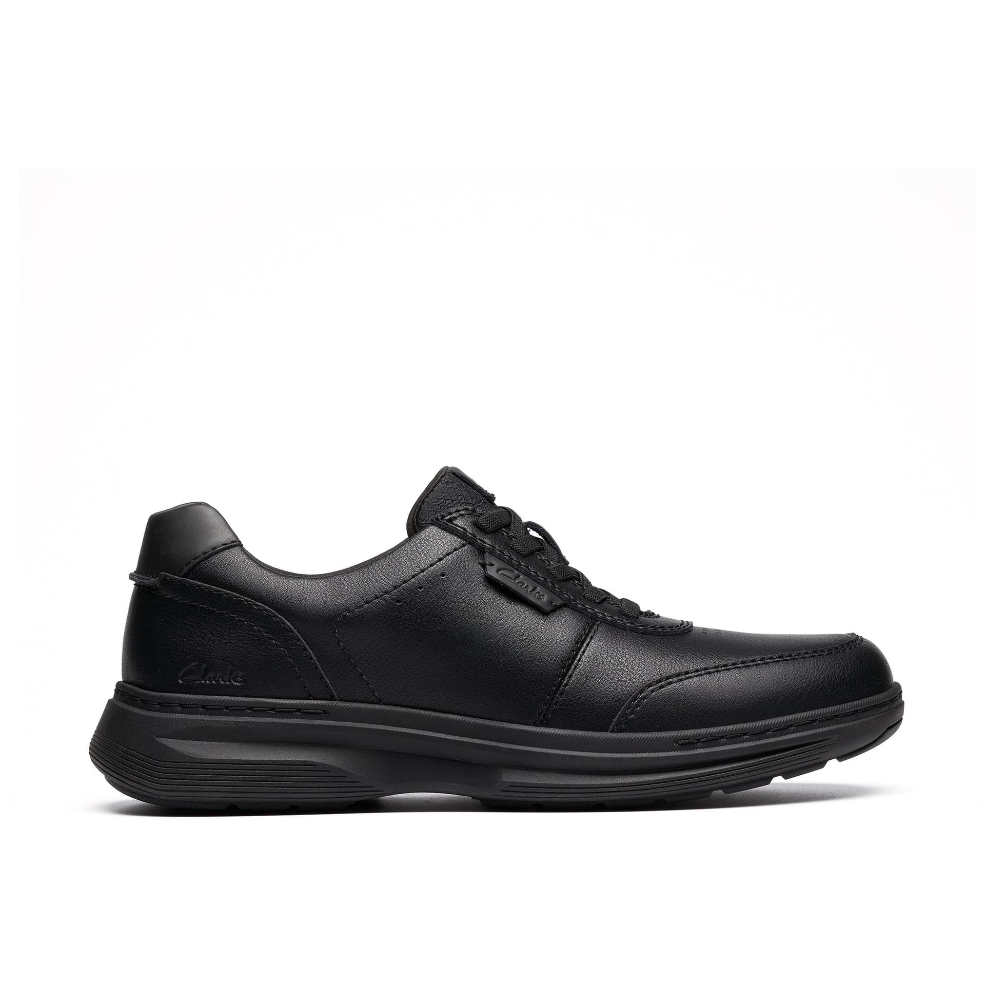Clarks Clarks Men's Craftwell Lace Black Leather Lace Up