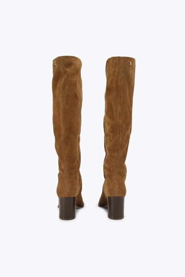 Carvela Carvela Women's 'Reina Knee' Suede Boots in Tan - 3