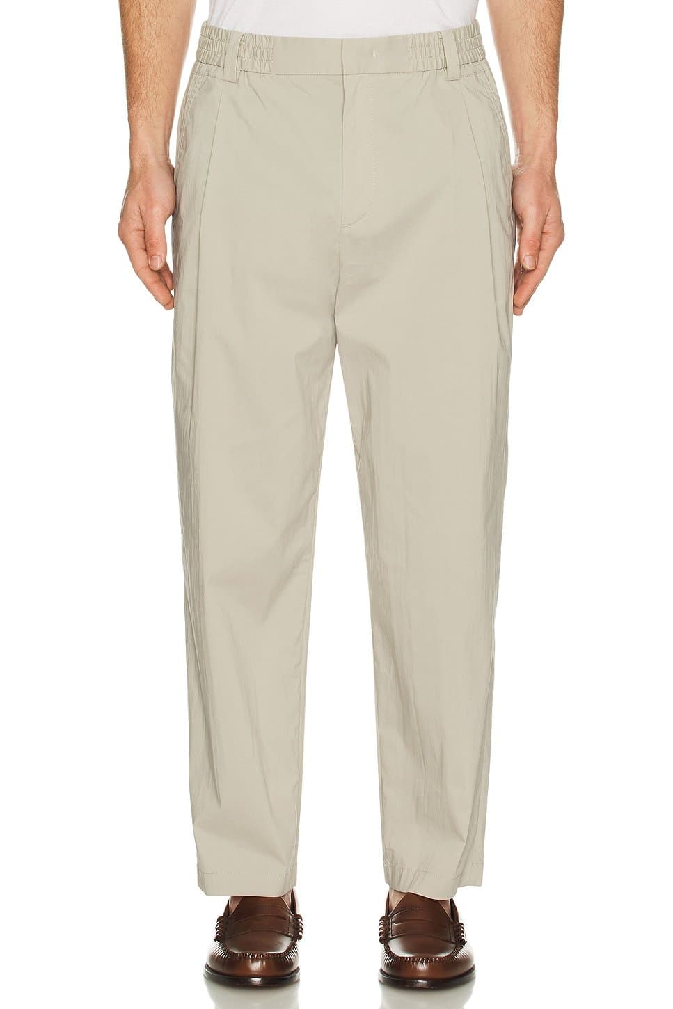 revolve Relaxed Nylon Pleated Pant