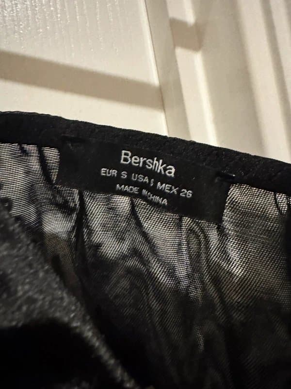 Bershka Silk bralette top