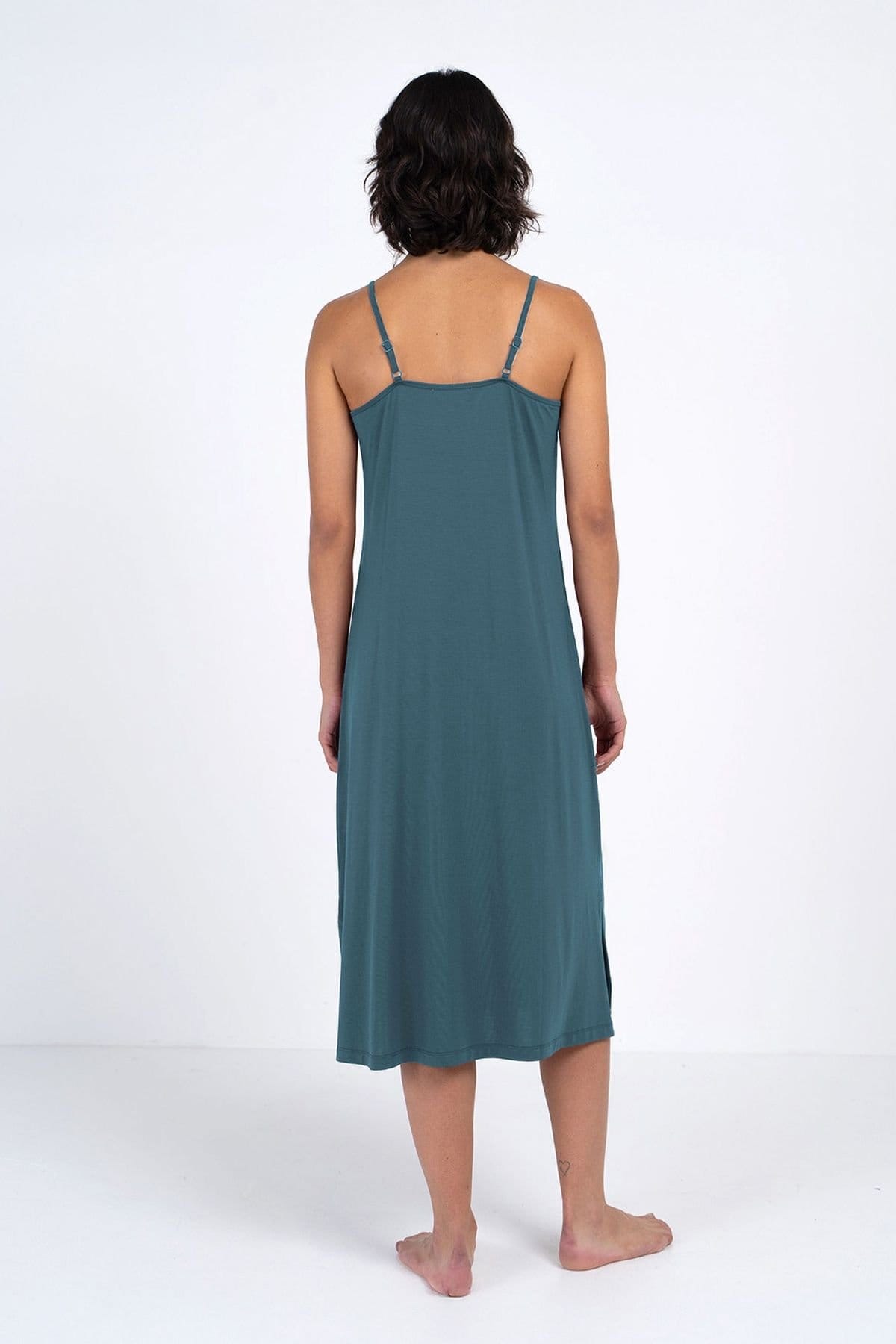 Kettlewell Kettlewell Women's Luna Nightie in Turquoise - 4