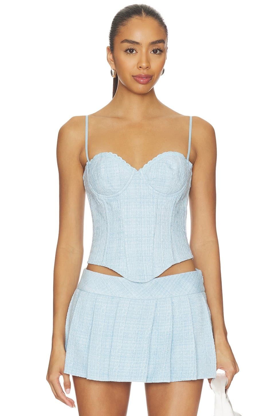 revolve Genevieve Lace Trim Bustier
