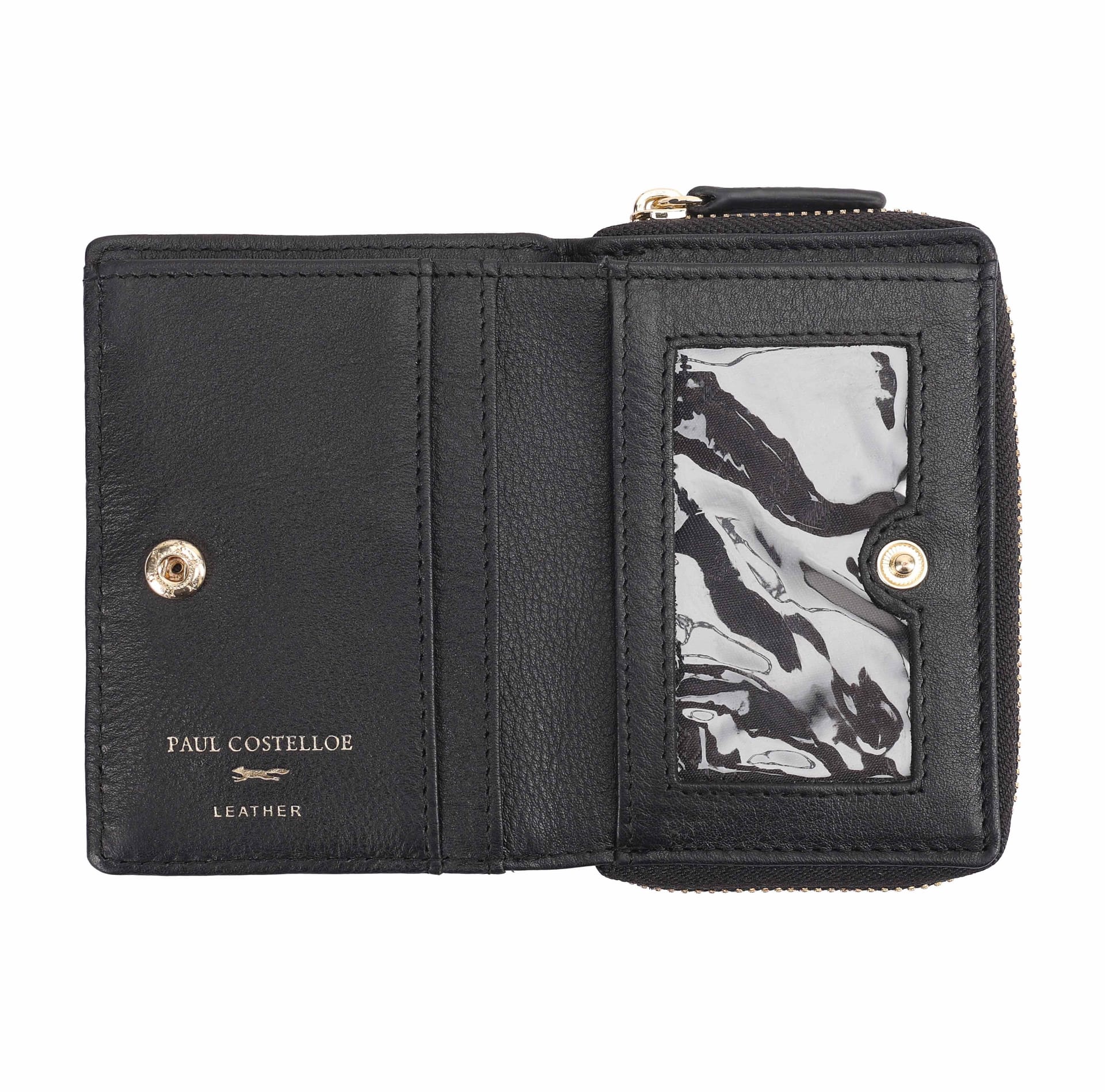 Paul Costelloe Paul Costelloe Women's Luni Purse in Jet Black - 4