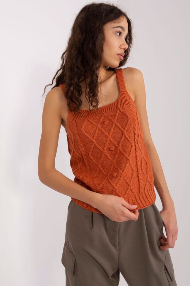 Love Lace Love Lace Women's Textured Strapless Top Cardigan Set in Orange - 2