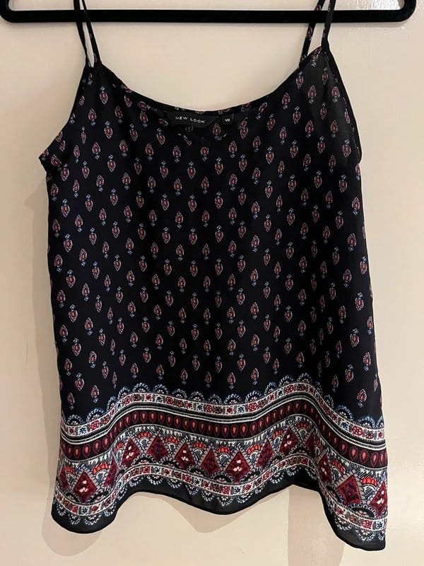 New Look New Look Strap Vest Top - 1