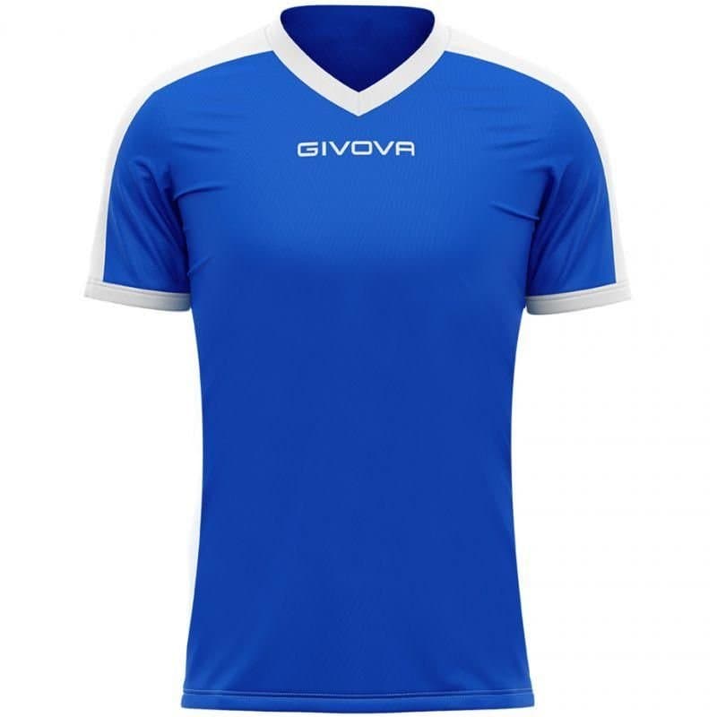 Givova Givova Men's lution Interlock T-Shirt in Blue