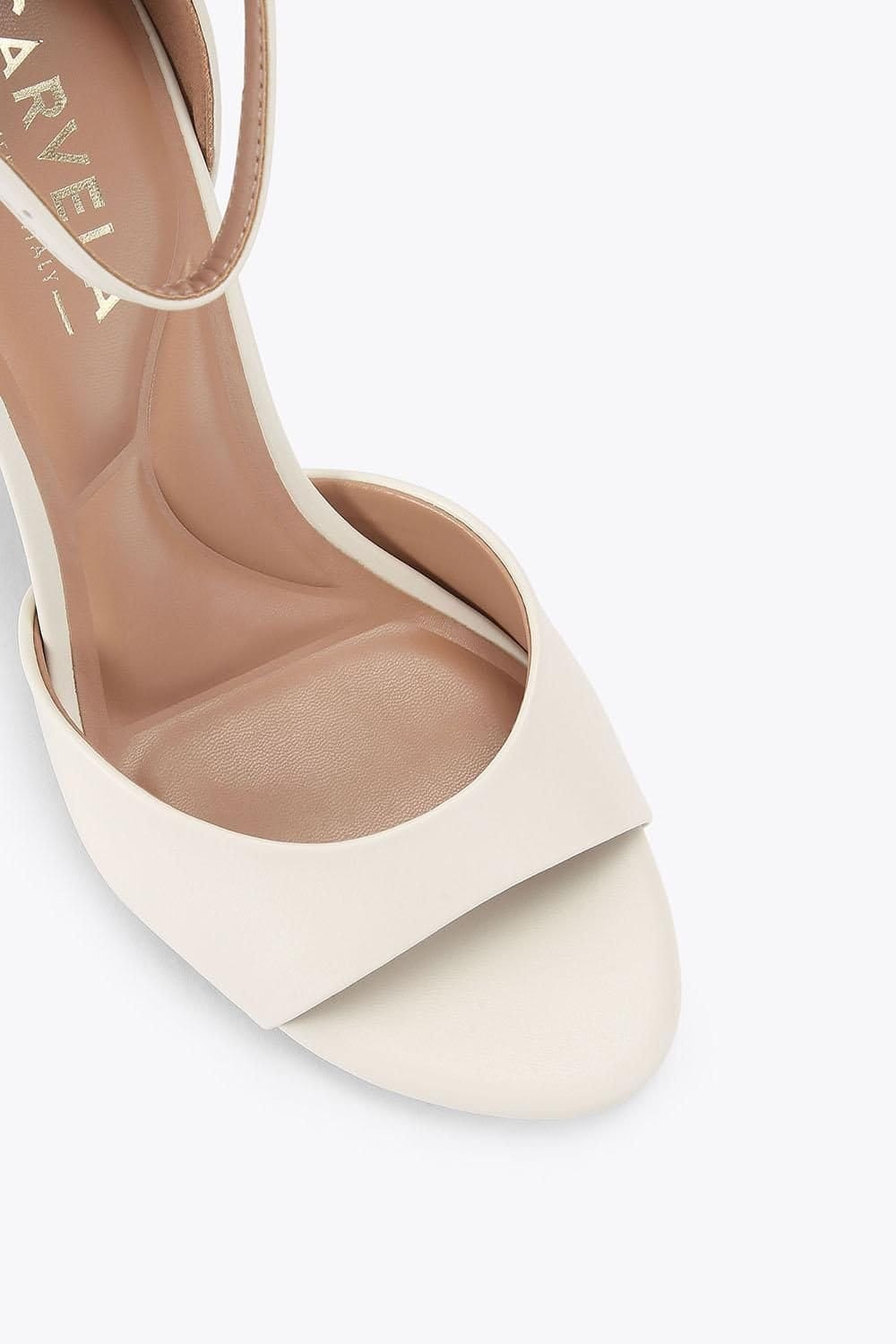 Carvela Carvela Women's 'Corletta Sandal' Heels in Cream - 4