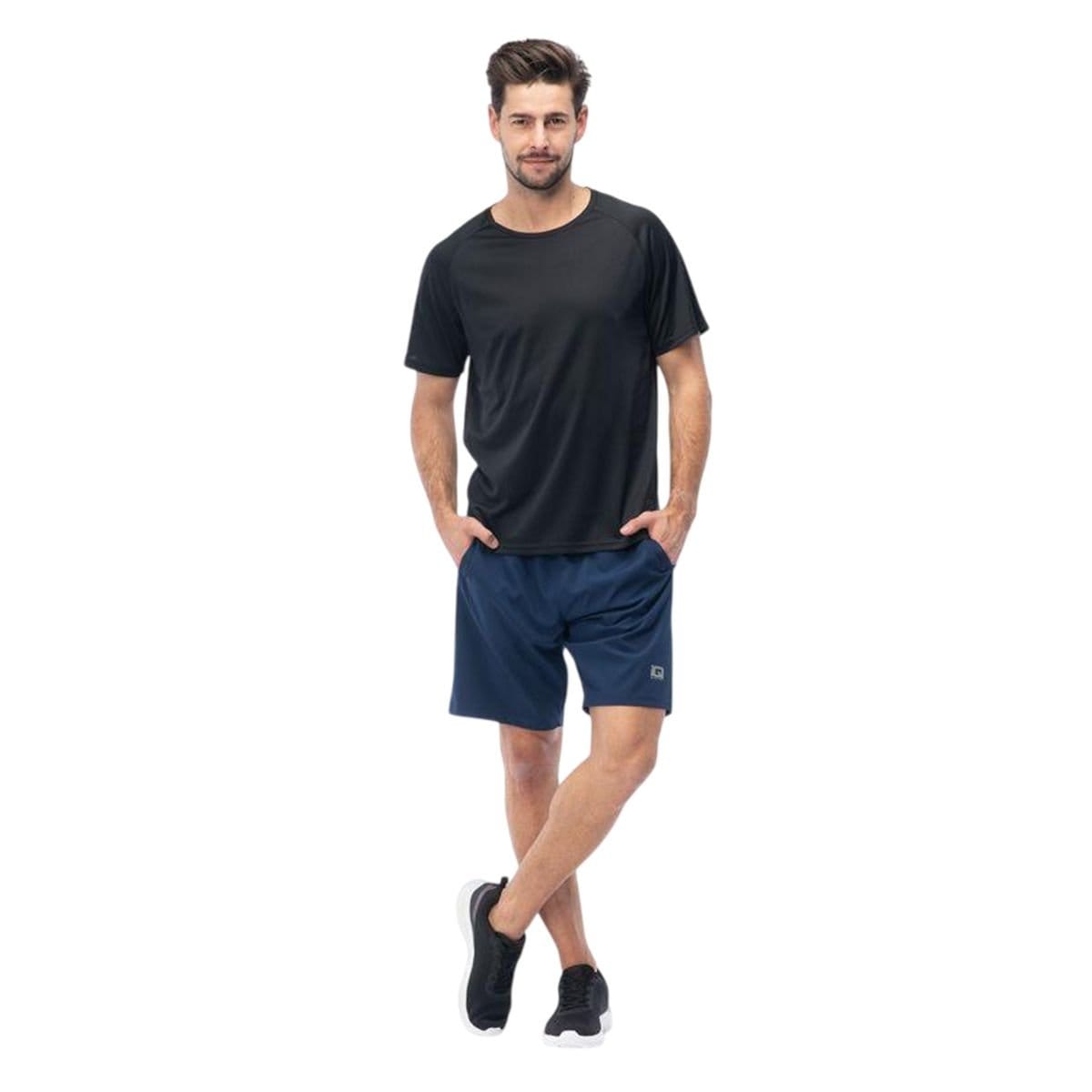 IQ IQ Men's Cross The Line Esir T-Shirt in Black - 4