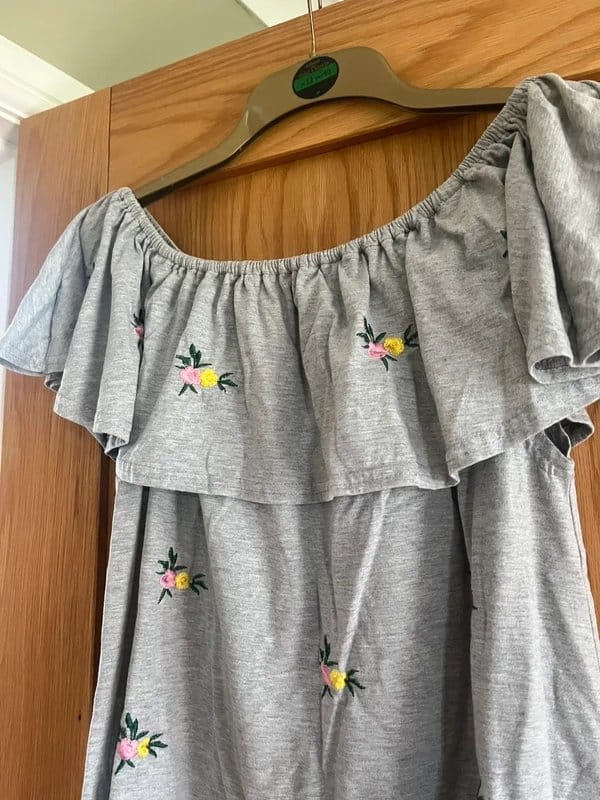New Look New Look Bardot embroidered summer dress - 1