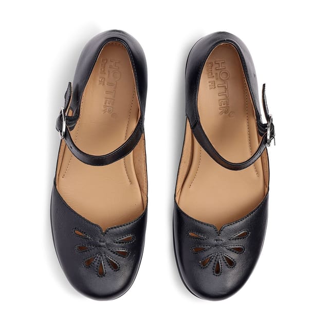 Hotter Hotter Women's 'Eloise' Mary Janes in Black - 3