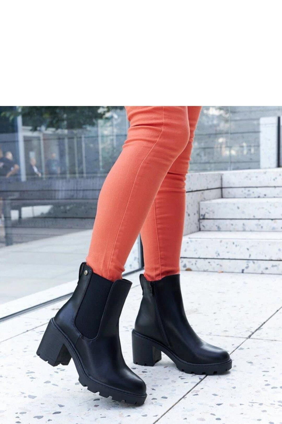 Love Lace Love Lace Black Insulated Classic Stiletto Heel Zip Boots