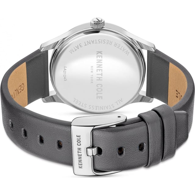 Kenneth Cole Kenneth Cole Women's KCWLA2124301 Classic 34mm Quartz Watch in Grey - 2