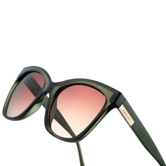 Radley Radley Women's Cat Eye Green Brown Gradient RDS-6504 - 3