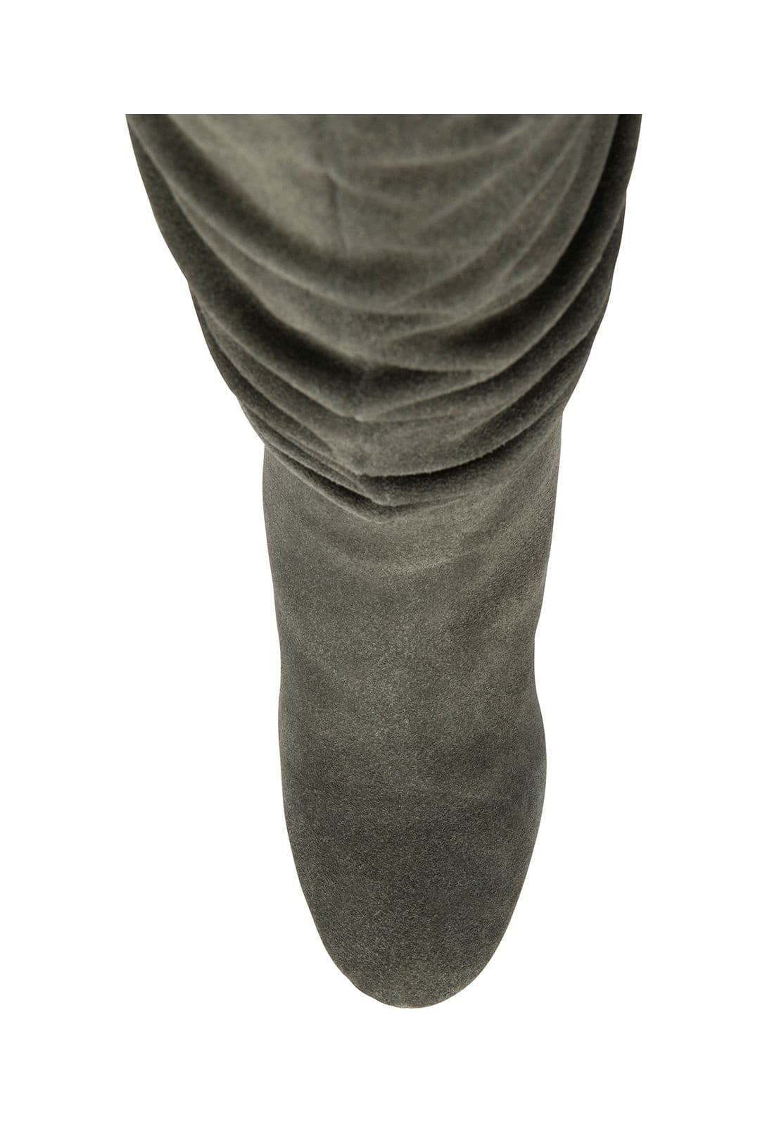 Ravel Ravel Women's 'Osney' Suede Ruched Knee-High Boots in Grey - 4