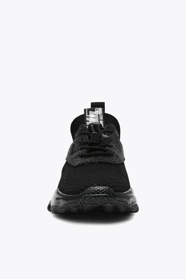 Steve Madden STEVE MADDEN Women's 'Match Re 184' Fabric Trainers in Black - 3