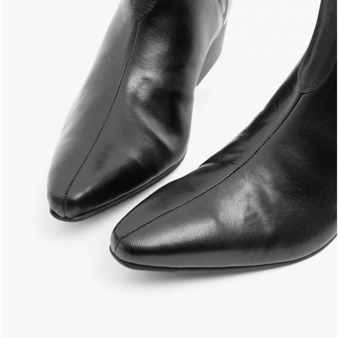 Club Cubano Club Cubano Men's Bruno Slip On Cuban Heel Ankle Boots in Black - 4