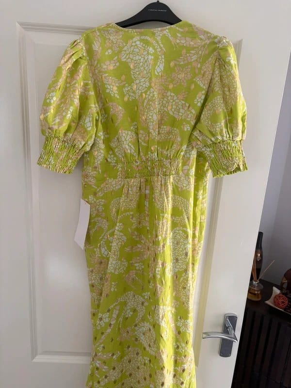 Never Fully Dressed Green Floral Summer Dress