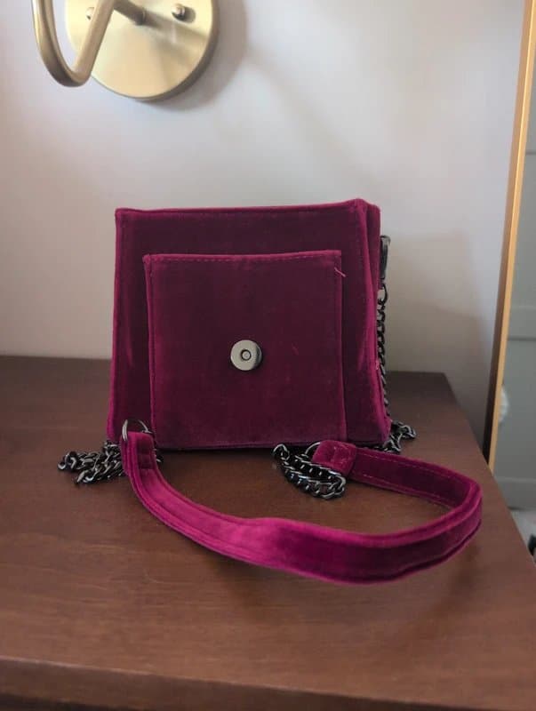 Topshop Velvet Topshop bag