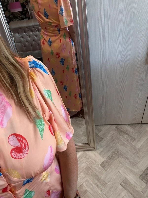 Never Fully Dressed Pretty Never Fully Dressed silky dress size 12 - 1