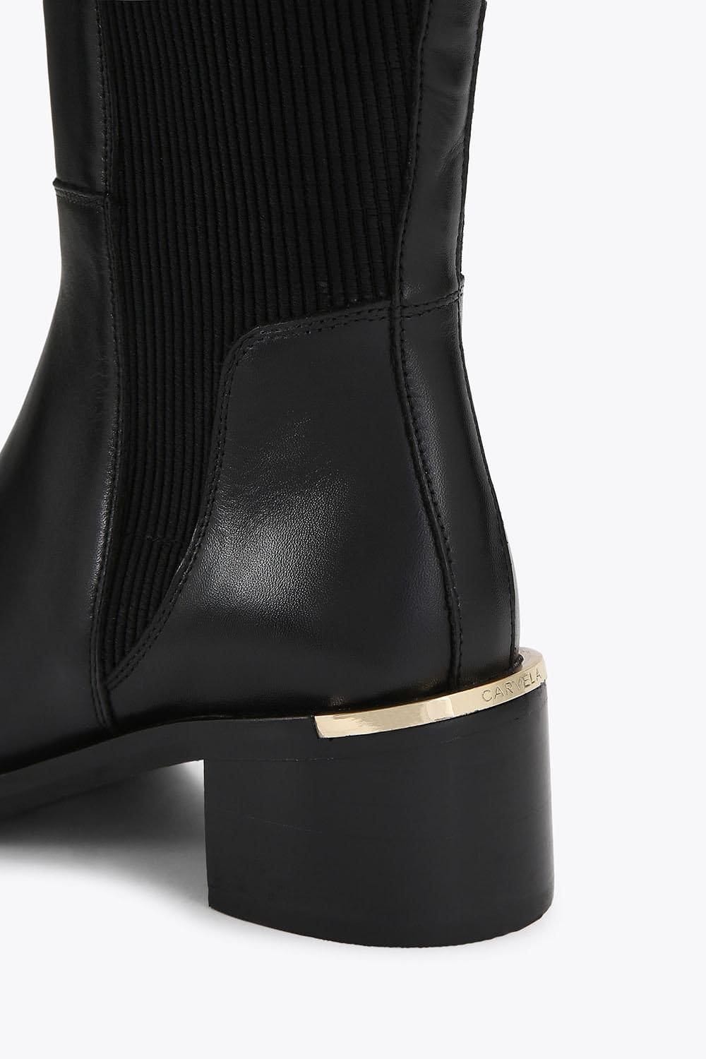 Carvela Carvela Women's 'Liberta Knee' Leather Boots in Black - 4