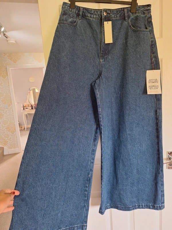 Never Fully Dressed Never Fully dressed palazzo jeans size 18