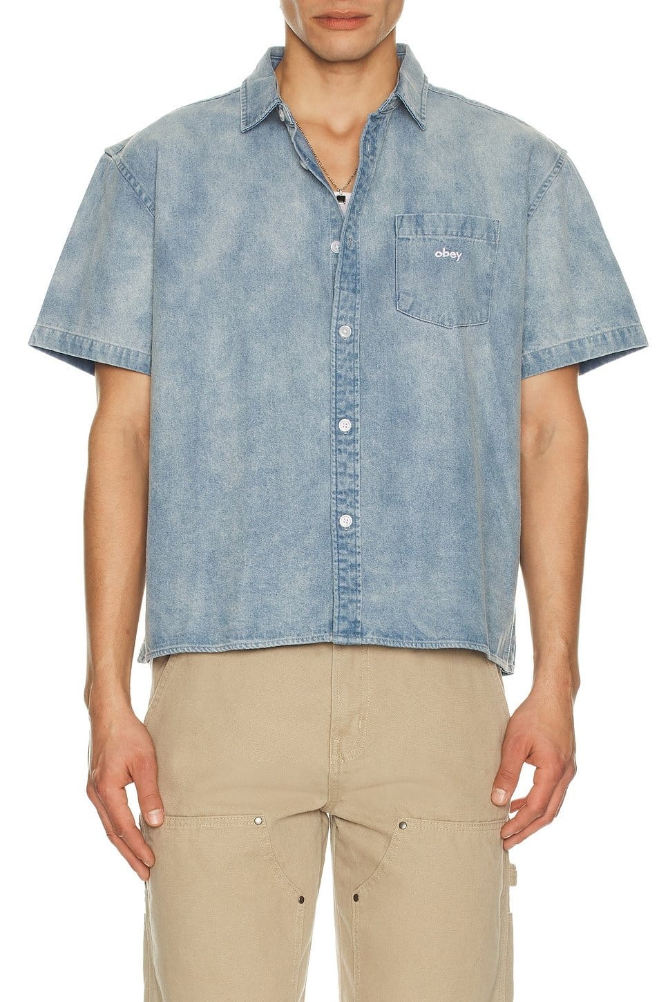 bleached indigo
