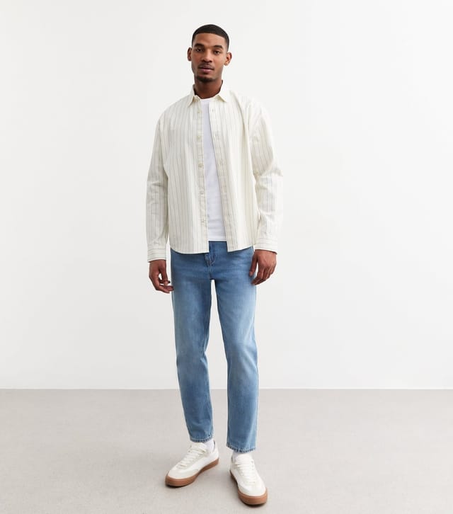 New Look Men's 2 Pack White Muscle Fit T-Shirts New Look - 3