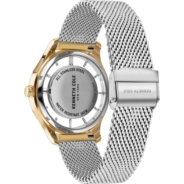 Kenneth Cole Kenneth Cole Men's KC50919024A Classic 42mm Quartz Watch in Silver - 3