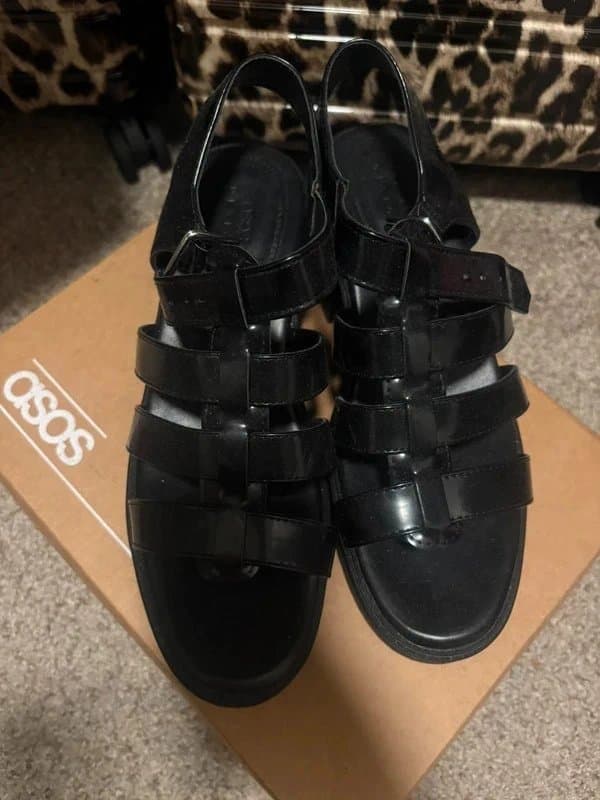 ASOS ASOS Chunky Platform Sandal Heels